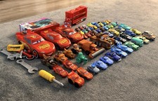 Disney Pixar Cars Huge Lot   40 Cars, Mack Truck, Mater, Lightning McQueen