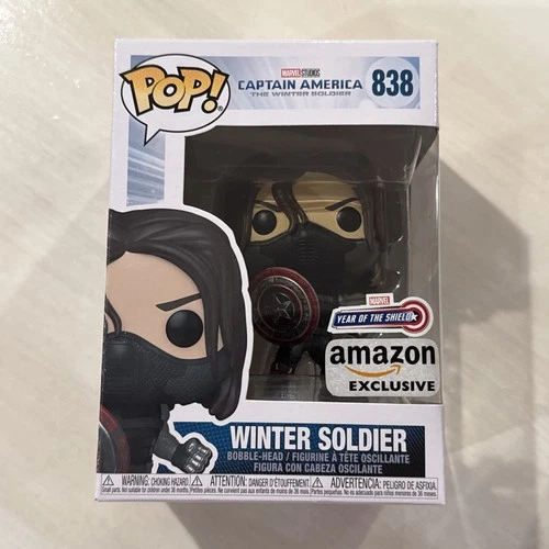 Funko Pop! Vinyl: Marvel - Winter Soldier - Amazon (Exclusive) #838