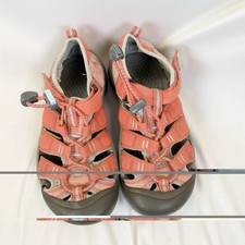 Keen Newport H2 Sandals Kids Size 2 CORAL Slip On Water Shoes