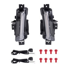 Pair Daytime Running Lamps Drl Fog Lights For Chevy Camaro Ls Lt Zl1 2016-2024