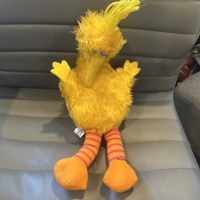 Vintage 1984 Sesame Street Big Bird Plush 13 Inch Child Guidance Muppet No 53225