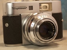 Voigtlander Vito BR 35mm Film RF Camera Color Skopar 2.8/50