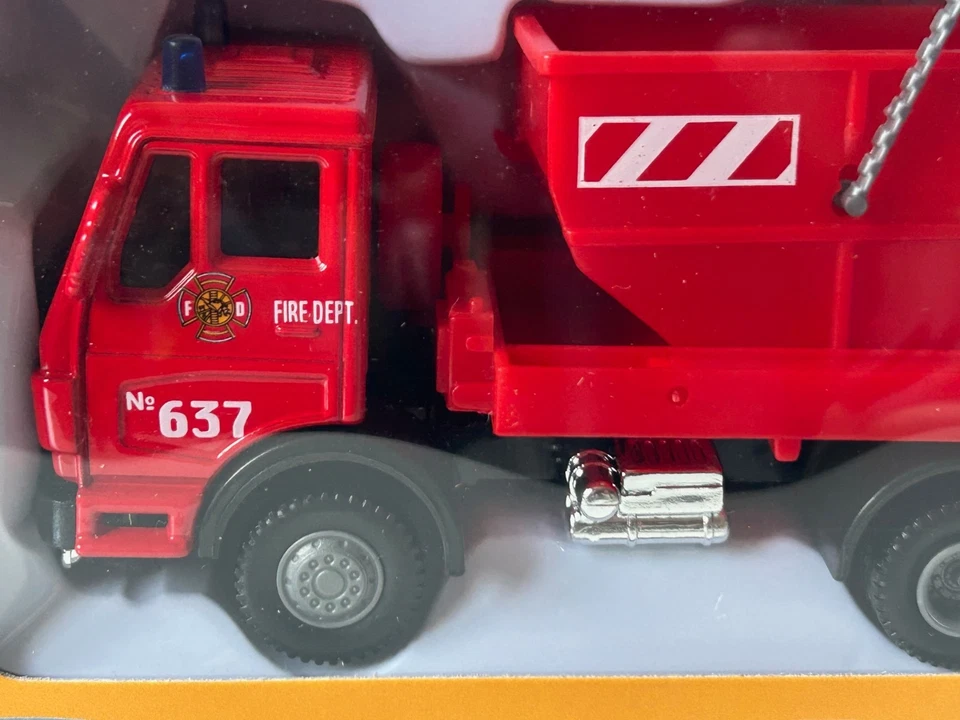 Lorry/Truck Transport Skip Model Toy Diecast Red Urban 4'5 Welly 1:43-1:60 - Image 4 of 4