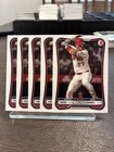 2026 Bowman Baseball Mike Trout 5-Card Lot #100 Angels