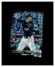 2017 Bowman Chrome Mini Prospects Black Shimmer Refractor Jacob Nottingham /100