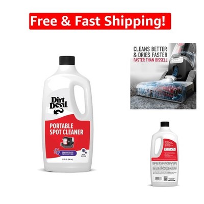 Portable Spot Cleaner Solution - 32 oz Fresh Blossom Scented Pet Stain Remover