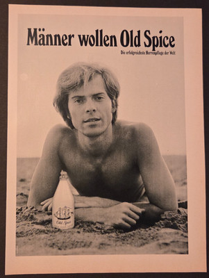 20. Old Spice Aftershave Lotion Werbeanzeige Werbung Reklame 1971