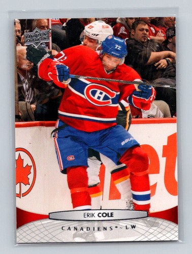 2011 Upper Deck Erik Cole #357 card