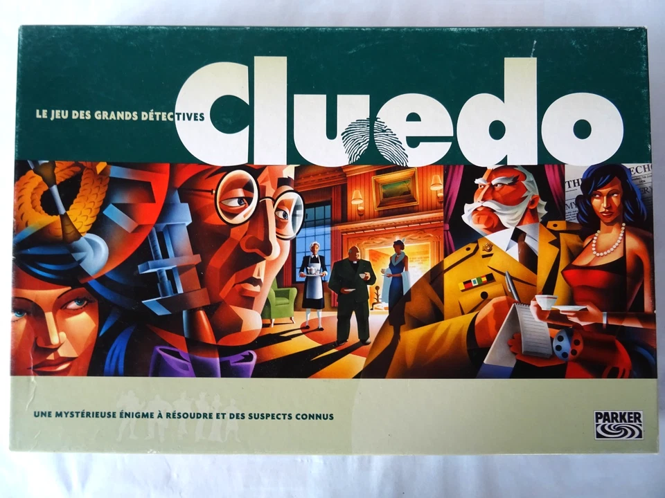 Jeu de société Cluedo Parker Hasbro année 2003 - Photo 1/4