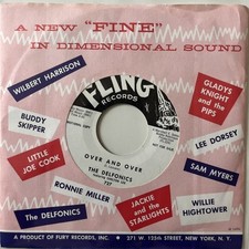FLING PROMO 45: The Delfonics   Over And Over...