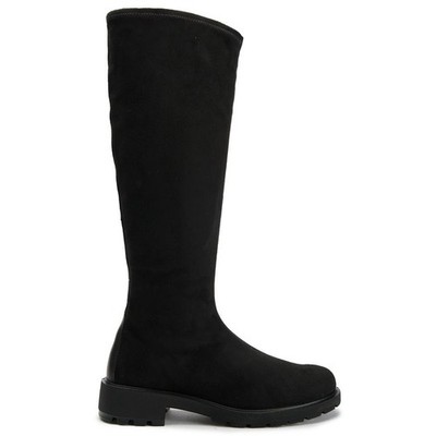 Ecco Womens Metropole Vienna Knee-High Boots Black