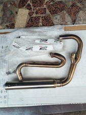 Triumph Scrambler 900 2017-2023 Zard Impianto Scarico Completo Basso Conico Nero