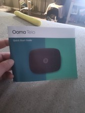   Ooma TeloCR VoIP Home Phone Service - Black