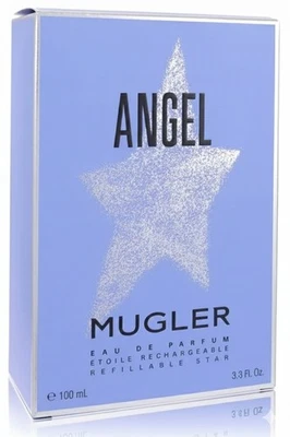 THIERRY MUGLER Angel Standing Star EDP Spray Refillable 100 ml For Women | Damage Box