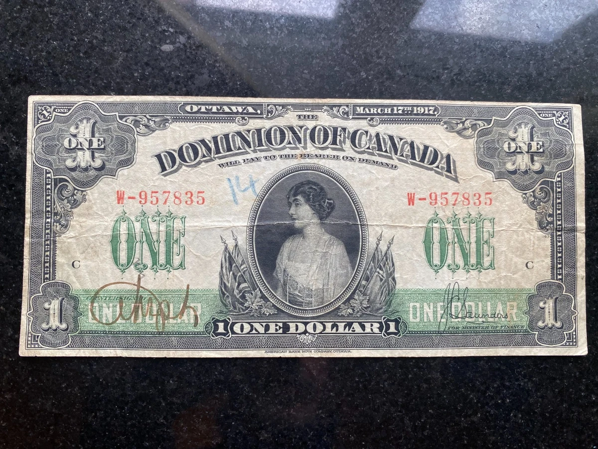 1917 Year Dominion of Canada Paper Money for sale | eBay