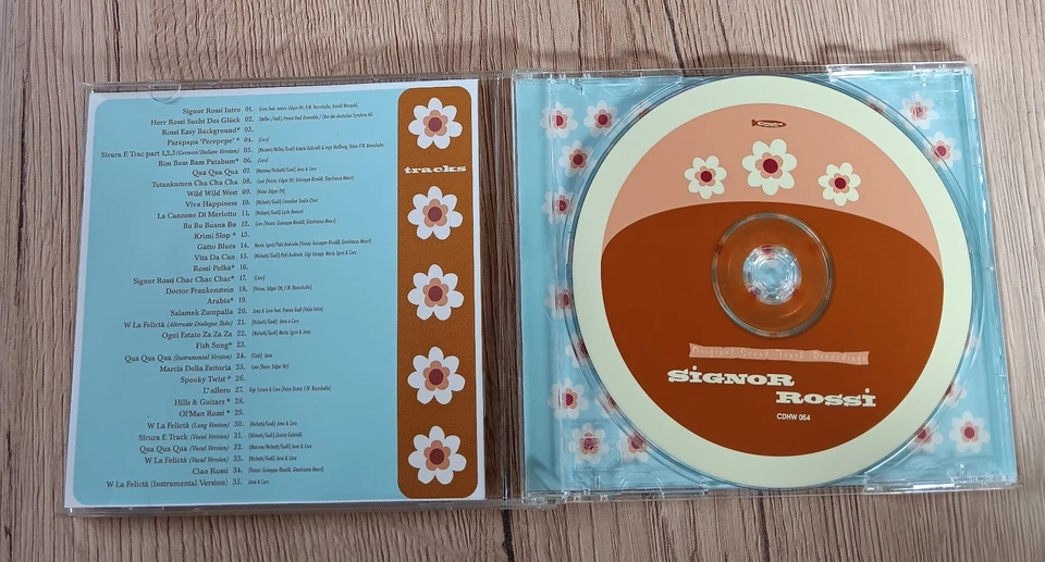 CD Soundtrack SIGNOR ROSSI-Herr Rossi sucht das Glück/35 Titel Gut gebraucht RAR - Bild 3 von 4