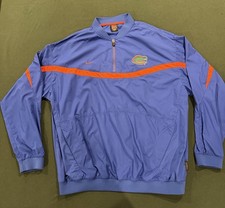 University of Florida Gators 1/4 Quarter Zip Windbreaker Kangaroo Pocket Mens XL
