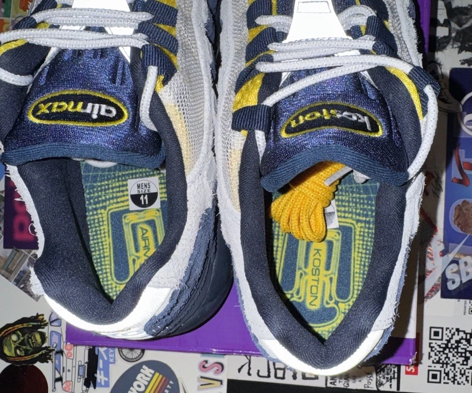 Talla 11 - Eric Koston x Nike SB x Air Max 95 Obsidian Speed Yellow Foto 4 de 4