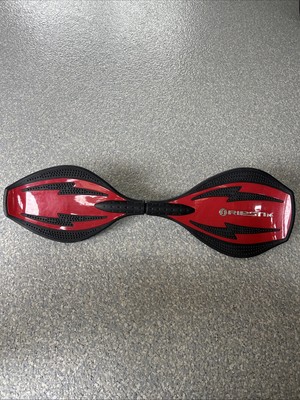 Razor RipStik Caster Board RED & BLACK Perfect Condition