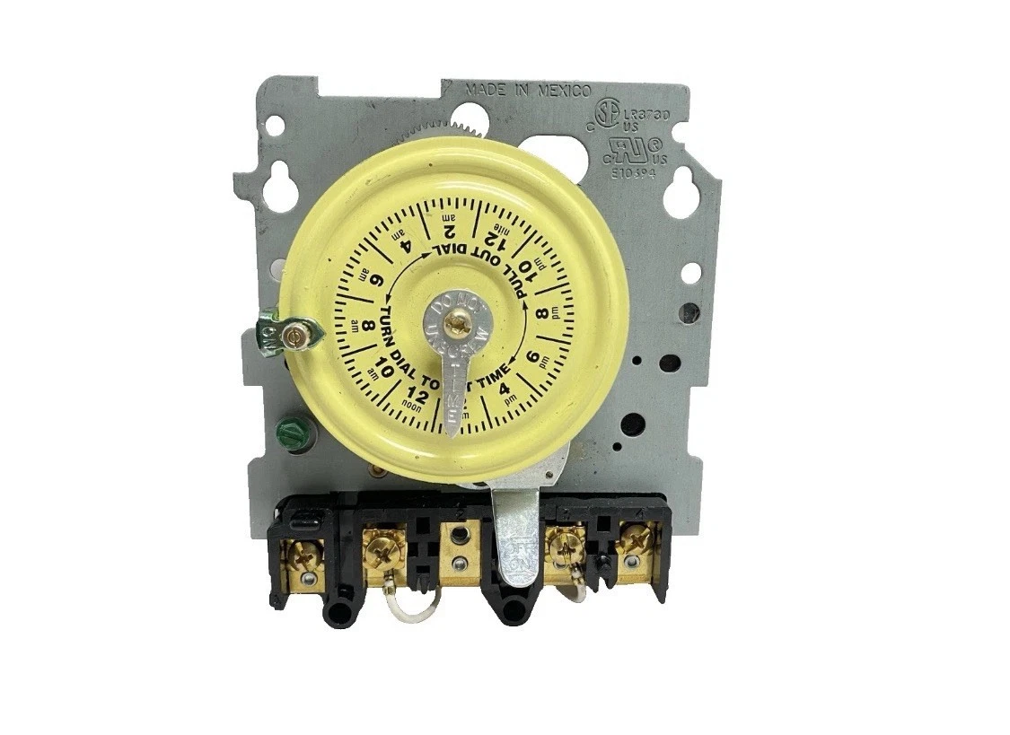 Intermatic T104M 24 Hour Mechanical Time Switch Timer DPST 208-277V Open Box