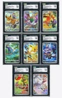 Pokemon CGC 10*8 GEM MINT Flapple & Eevee Holo 2024 CSGC S.Chinese