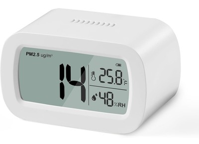 AIMILAR Luftqualitätsmonitor Innen - PM2.5 Detektor Home Mini Tragbar USB/Batte