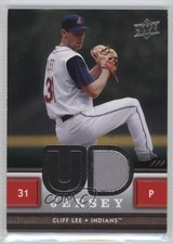 2008 Upper Deck UD Game Jersey Series 2 Cliff Lee #UDJ-CL 0v1