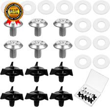 12 PCS Motorcycle Helmet Visor Screws Helmet Visor Screws with 12PCS