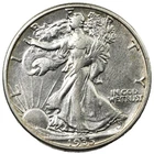 1935-D Denver Walking Liberty Half Dollar 50C Almost Uncirculated AU+