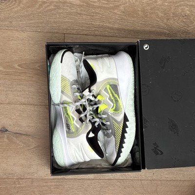 Nike Kyrie Flytrap 5 White Black Yellow CZ4100-101 Mesh Low Top Men's Basketball