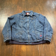 Vintage Dickies Jacket Womens XL Blue Denim T...