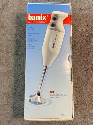 BAMIX OF SWITZERLAND UNIVERSAL MOMO WAND MIXER ESGE 122 MINCER BEATER WHISK