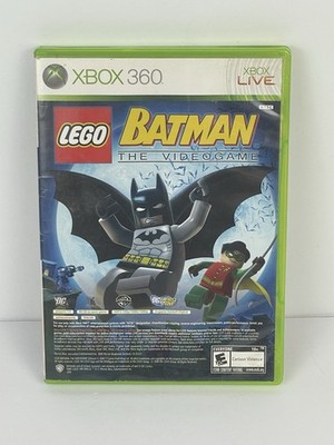 LEGO Batman The Videogame Microsoft Xbox 360 DC Batman Robin Superhero