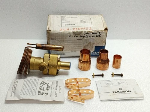 Emerson TCLE 10 HW 100 TXV Thermal Expansion Valve R22 R407C 10 Ton AC Kit