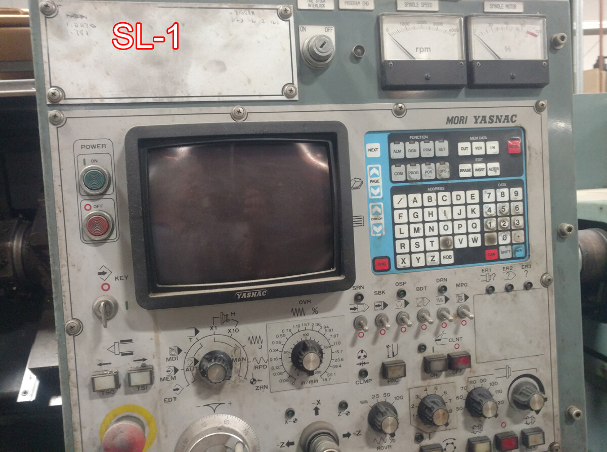 MORI SEIKI SL-1 CNC turning center lathe With Yasnac Control | eBay