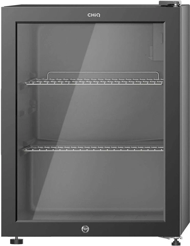 CHiQ 64L Triple Glass Door Beverage Centre Black CBC064BG