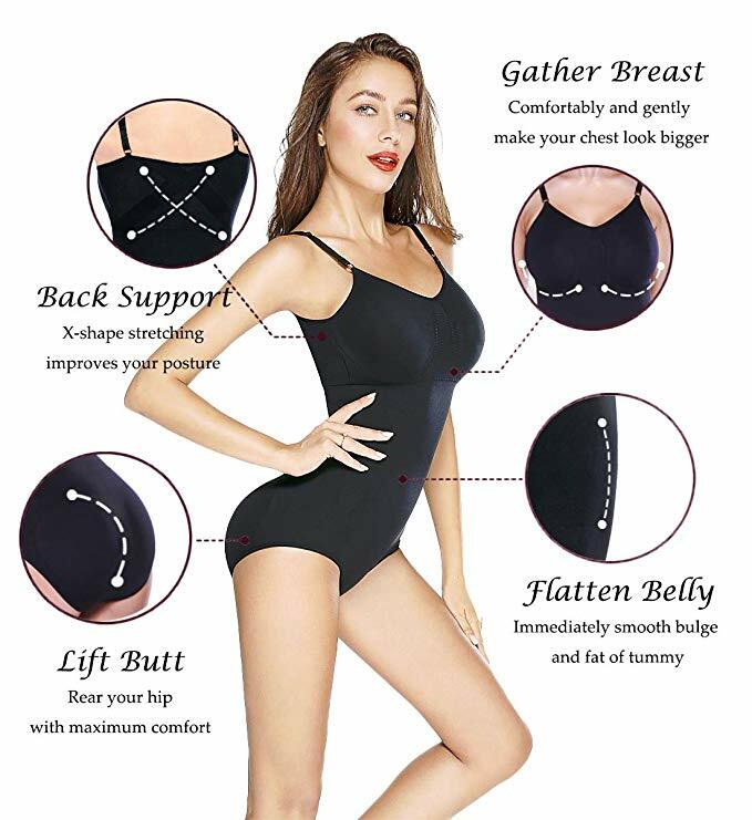 Fajas Colombianas Para Mujer Body Shaper Levanta Cola Fajate& Panty Con