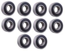  10 Each 6202-2RS, 6202LLU, 202PP Sealed Radial Ball Bearing 15X35X11 SpinCo
