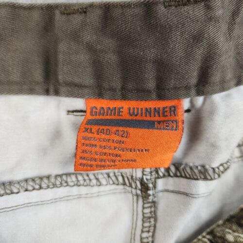 Game Winner Camo Cargo Pants Men's 40-42 Extra Large Mossy Oak Brown Hunting - Picture 9 of 10