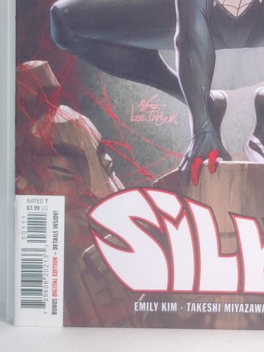 SILK #1 LGY 32 COVER A INHYUK LEE FIRST PRINT NM MARVEL 2021 - Picture 4 of 12