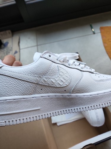 Rare Nike Air Force 1 low snake craft color of the month Retro white 9.5 SB dunk - Picture 10 of 10
