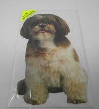 Die Cut Shih Tzu Pet Sympathy Card