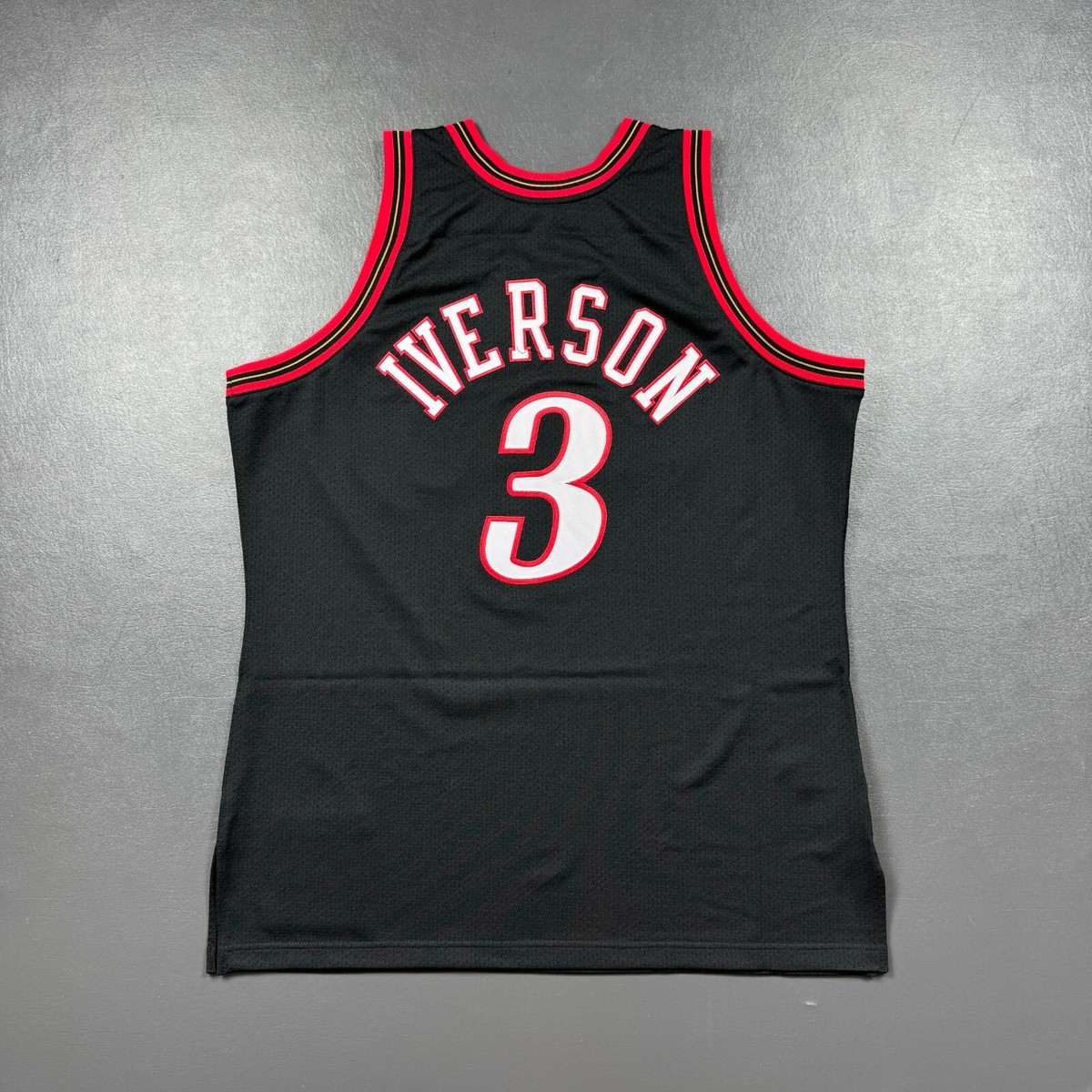 100% Authentic Allen Iverson Mitchell Ness 97 98 Philadelphia