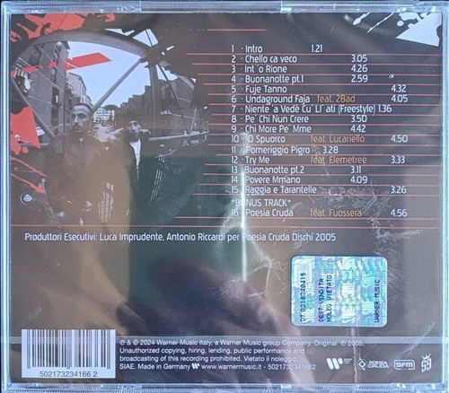 Co' Sang " Chi More Pe' Mme " Warner Music 5021732341662 -IT ' 2024 - Cd MT - Imagen 2 de 2