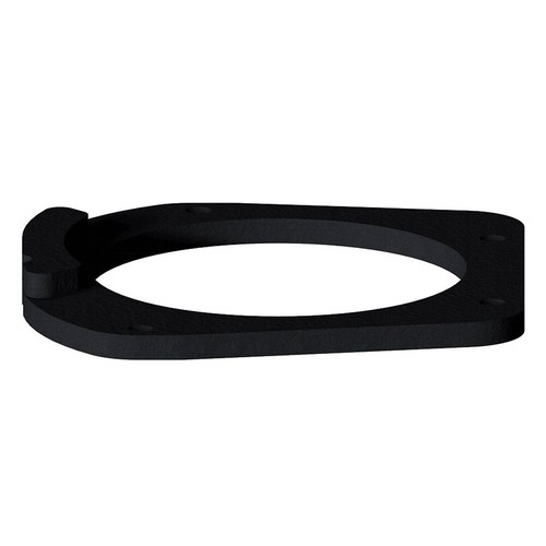 MDF 130 mm Parlante Adaptador por BMW 3er e36 Cabrio Puerta Delantera Trasera - Imagen 3 de 3