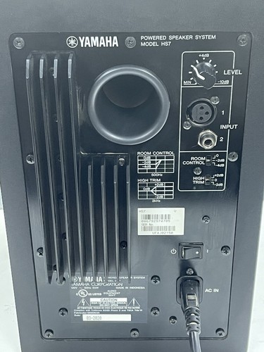 YAMAHA HS7 POWERED STUDIO MONITOR ALTOPARLANTE - Foto 8 di 10