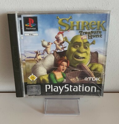 PS1 / Sony Playstation 1 Spiel - Shrek: Treasure Hunt mit OVP+Anleitung A6909
