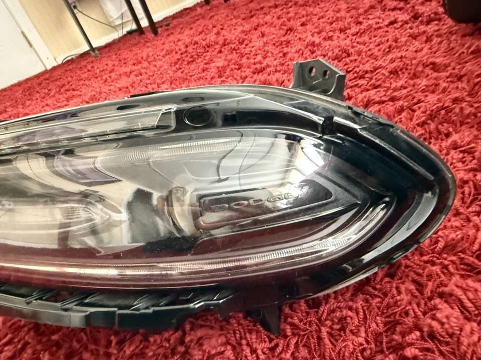 Farol de LED HALOGÊNIO 2018 - 2021 Dodge Charger LH motorista esquerdo fabricante de equipamento original 68541681aa - Imagem 2 de 4