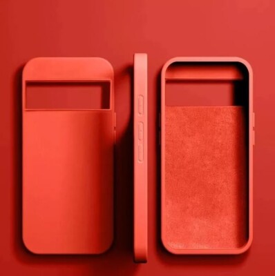 Luxury Original Silicone Case for Google Pixel 8 7 6 Pro 7A 6A Shockproof Cover