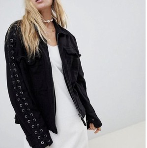 lace up jacket